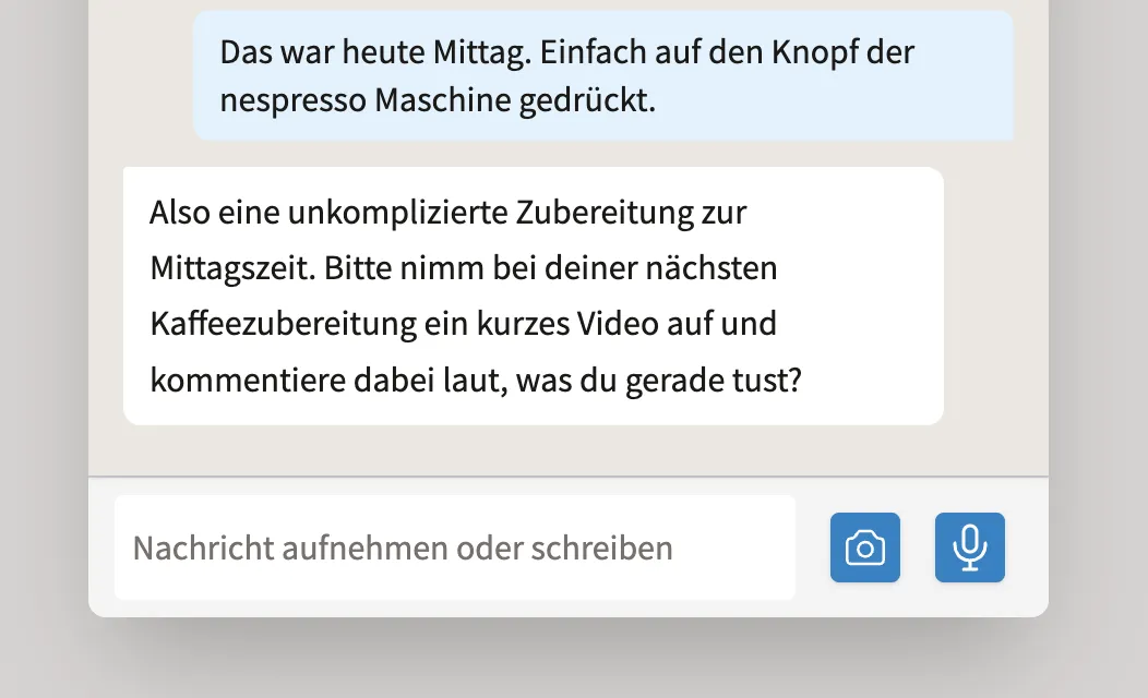 Foto- und Videoantworten